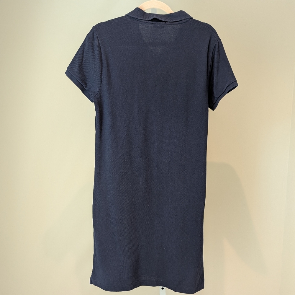POLO Ralph Lauren Mini Mesh Navy Blue Polo Dress Preppy Sz M - Picture 5 of 11